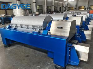 China Saving Continuous Oil Drilling Mud Horizontal Continuous Decanter Centrifuge on sale