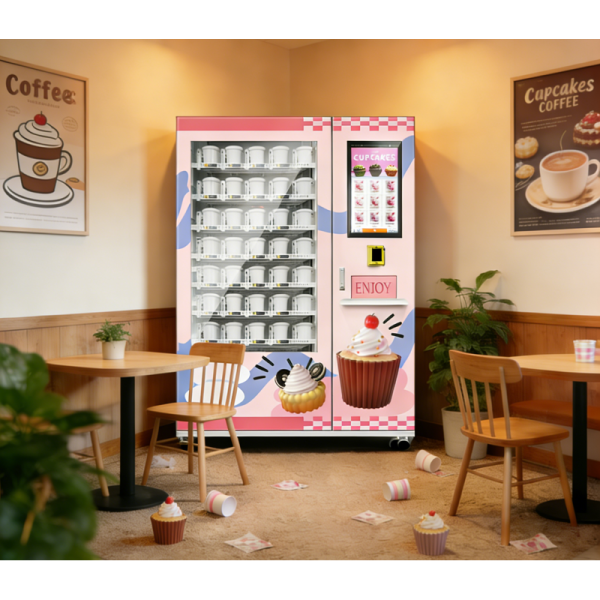 Haloo Cake Vending Machine With Cooling And Intelligent Management System