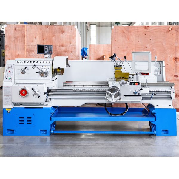CA6250X1500 Horizontal Metalworking Lathe Ordinary Manual Lathe with Manual Chuck