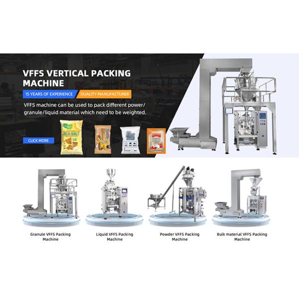 VFFS Machine for Food Processing Plants Servo-Driven High-Precision Packaging