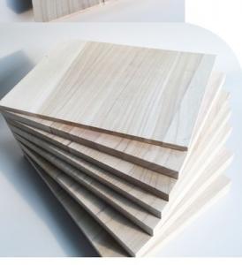 Quality Custom Logo Taekwondo Wooden Breaking Boards Natural Color Paulownia Wood for sale