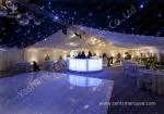 Pretty Lighting Onaments Luxury Wedding Tents with Anodized Aluminum Frame