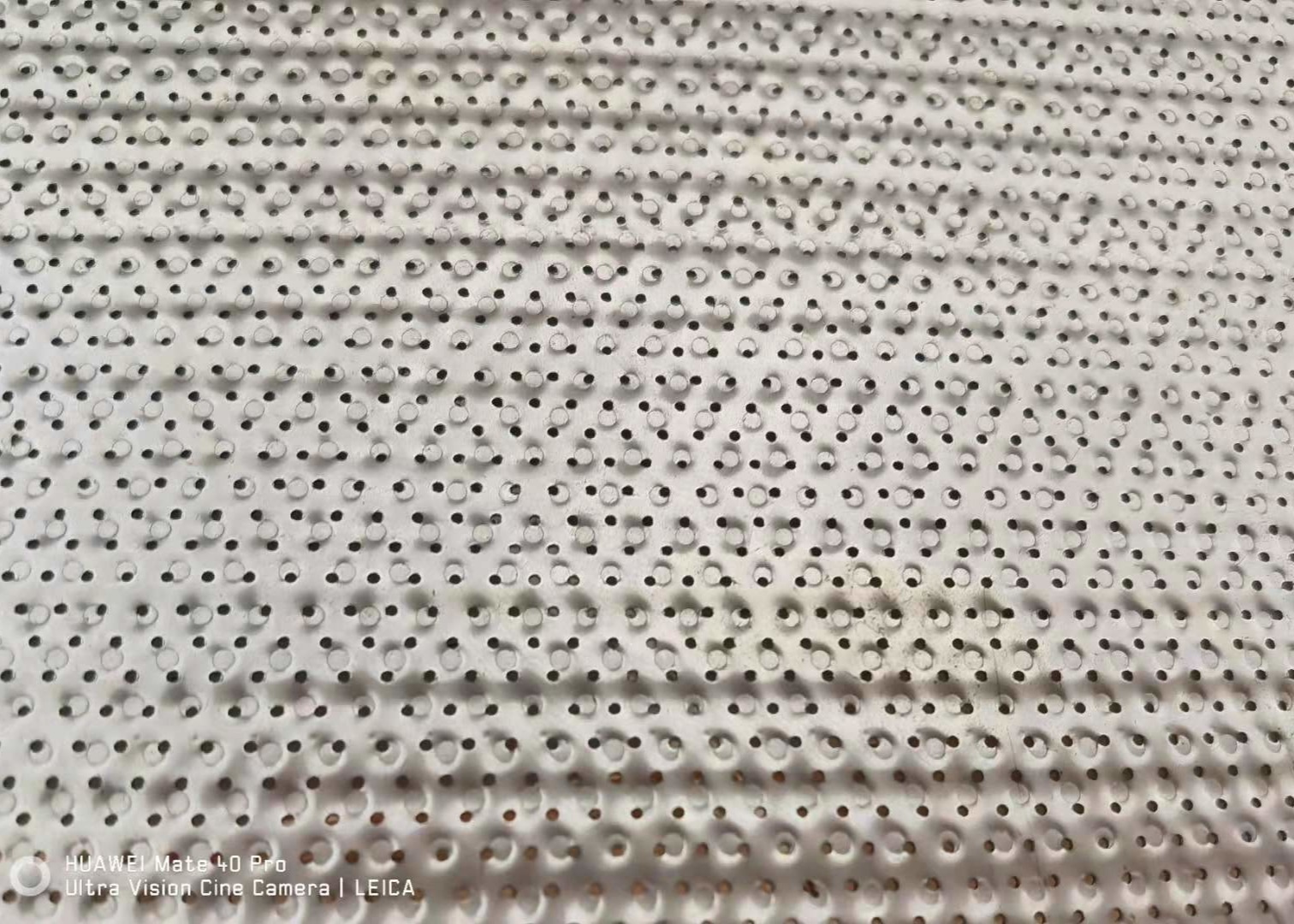 2.0m Width Perforated Wire Mesh / 316 Stainless Steel Perforated Sheet