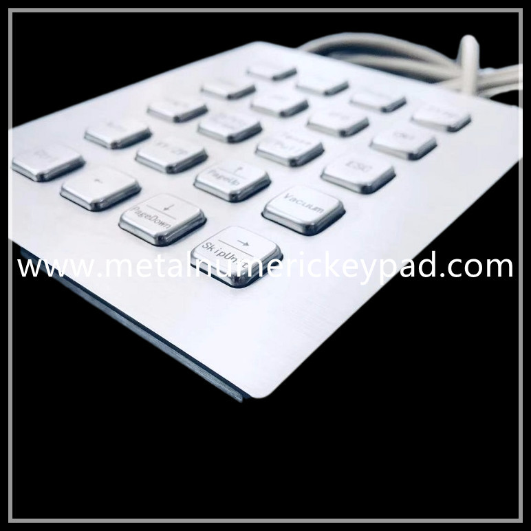 Quality Wireless Industrial Numeric Keypad 20 Stretched Keys 4mm for sale