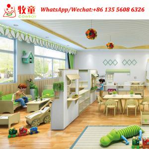 China One stop solution provider K-12 school classroom furniture set up kids preschool project design on sale
