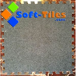 Quality Multi Colour 2mm Hair Polyester Floor Rugs 30*30cm for sale