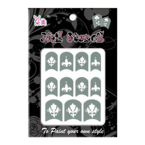 Quality Dagger printing Nail Stencils Easily change and keep everyday fashion for sale
