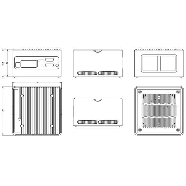 Zynshield Pfsense Ubuntu Windows Intel N100 Mini PC 2*2.5g Rj45 Mini Computer
