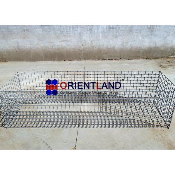 Slope Stabilisation And Erosion Protection Welded Mesh Gabions 100cm