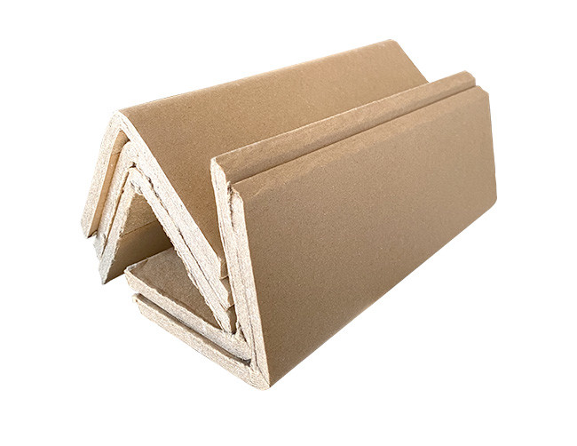 Cusomsized L Shaped Paper Tube Paper Corner Strips Paper Faced Corner Bead For Pallet Transport
