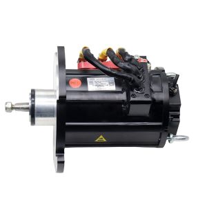 Quality 24V 3KW 9.6Nm Tamagawa17-bitabsolute Single-turnencoder Electric Forklift Traction Servo Motor for sale