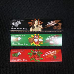 Quality Cigarette Smoking Papers Tobacco Herb For Pre Roll With Slow Burn for sale
