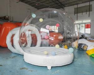 China Kids Transparent Inflatable Bubble Bouncer Clear Bubble Balloon Dome House Inflatable Bubble Tent on sale