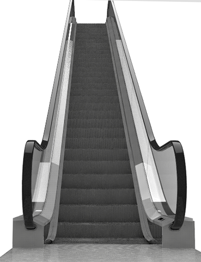 Outdoor Environment Moving Walk Escalator