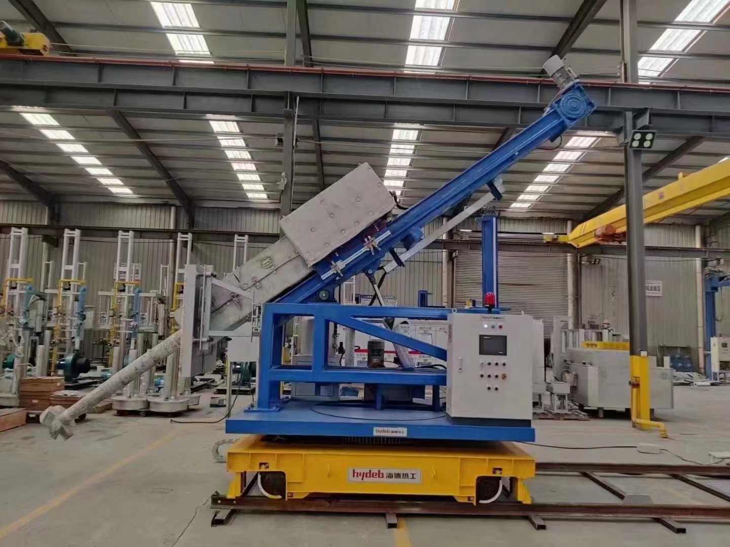15kW Total Power Aluminum Refining Degassing Machine With 0-99 Min Refinement And Degassing Time