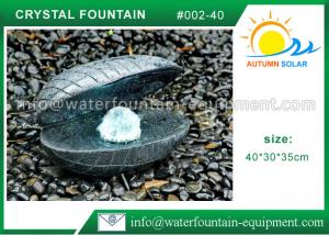 Quality Shell Shape Outdoor Garden Water Fountains ,  Durable Granite Water Fountain for sale