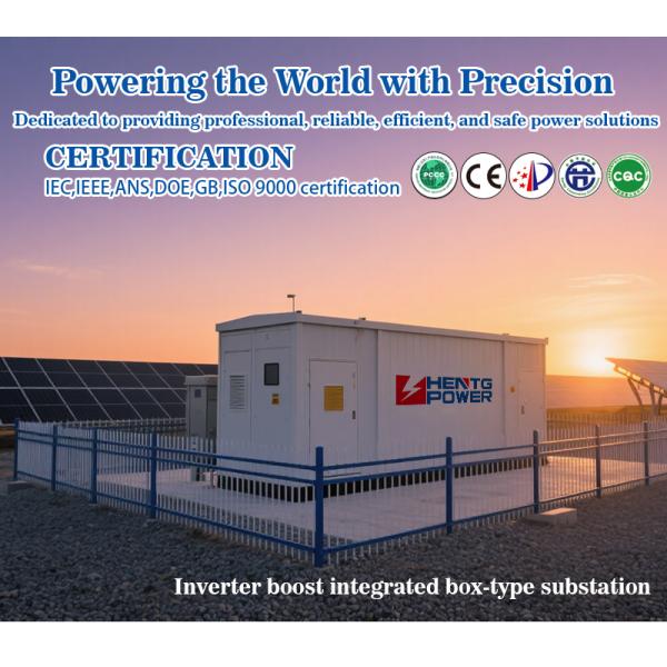 11000KVA Prefabricated Substation for Solar Wind Power 50Hz/60Hz