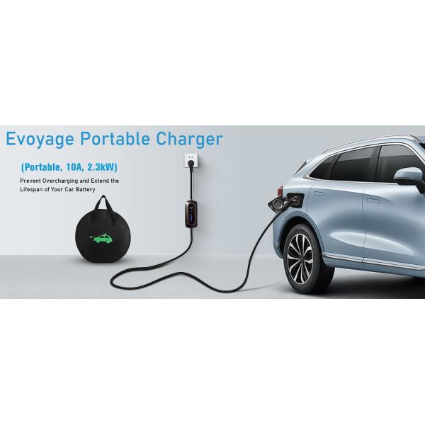 7KW Portable Tesla EV Charger NACS 32A CEE Plug Delay Charging Function Home Mobile Fast Charging Station