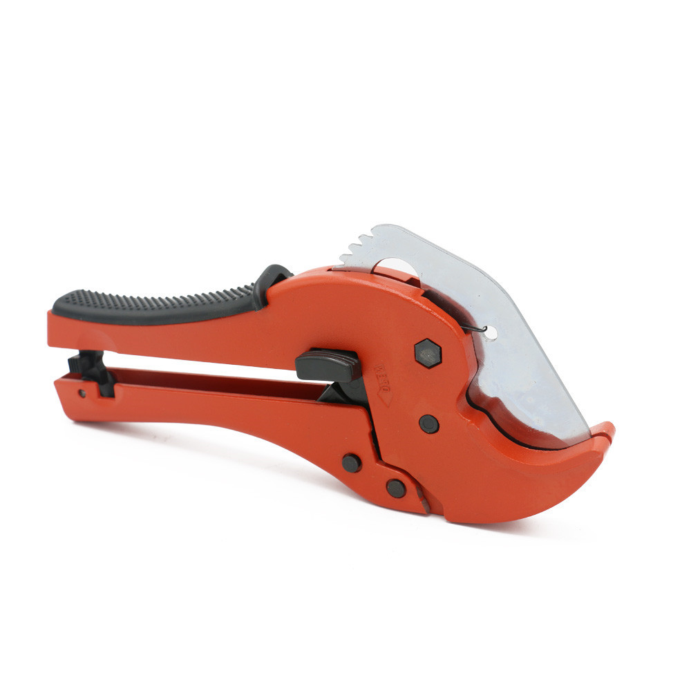 Ratchet PVC Pipe Cutter Plastic Tube Plumbing Tool 42 Mm HT302
