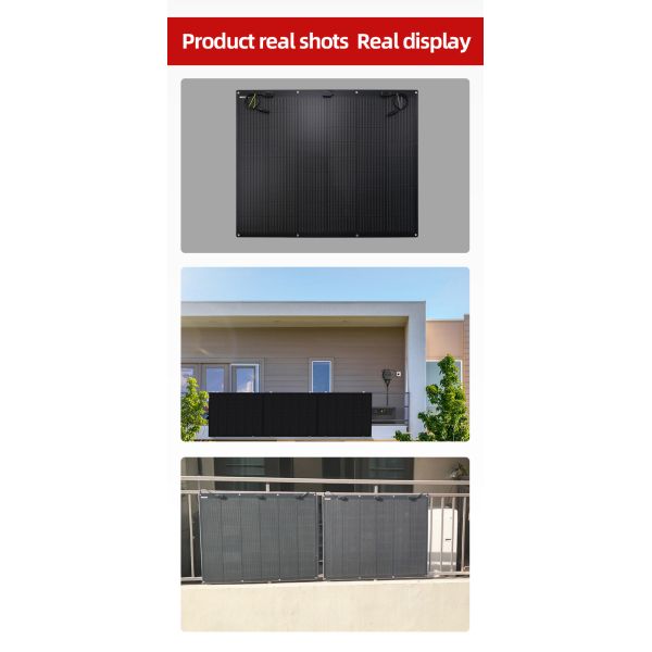Lightweight Durable Flexible Solar Power Panels Ideal for Portable Energy Solutions and Easy Installation in Remote Locations