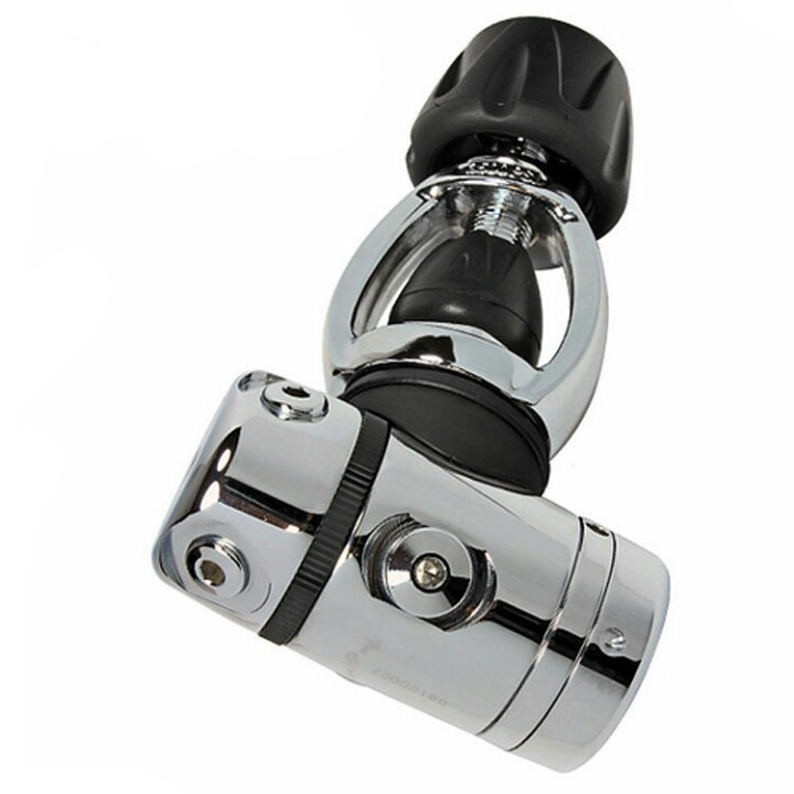 FCC Rotated Scuba Gear Regulator , Anti Freeze Cold Water Regulators