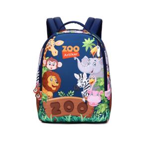 Quality Customized Blue Mini Kids School Backpack Bag With Arlikar Printing for sale