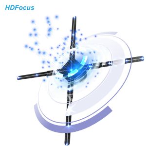 Quality 2025 3D Holographic Fan 75 cm Display With 16g Memory Card 3d Hologram Fan Wifi 3d Image Adjustment for sale