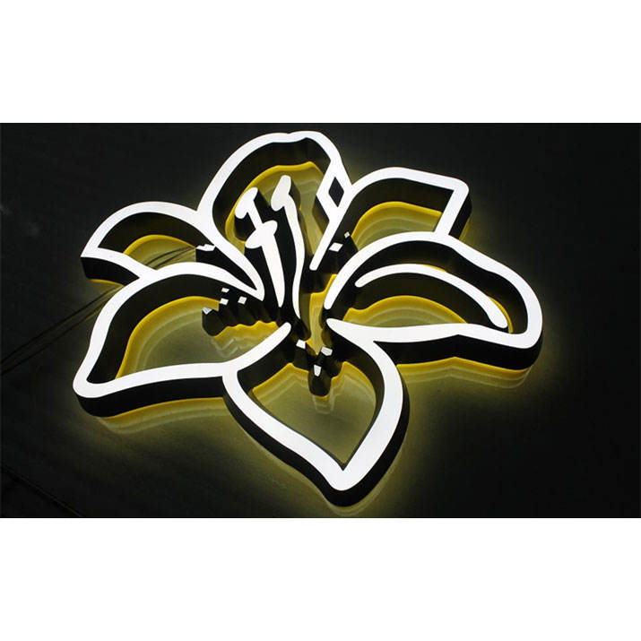 Outdoor Indoor Glowing Signs Shop Front Glowing Back Glowing Letters Signs