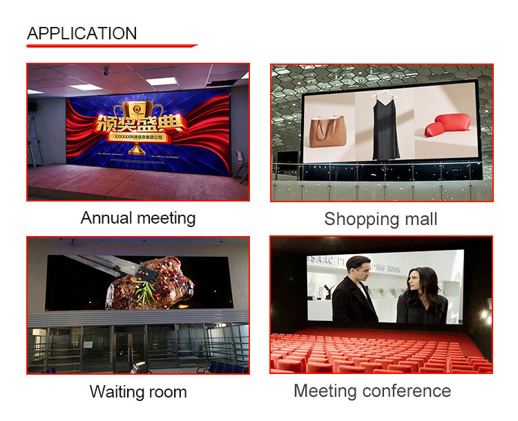 Super Clear 640*480mm P1.8 HD Ultra Thin LED Display