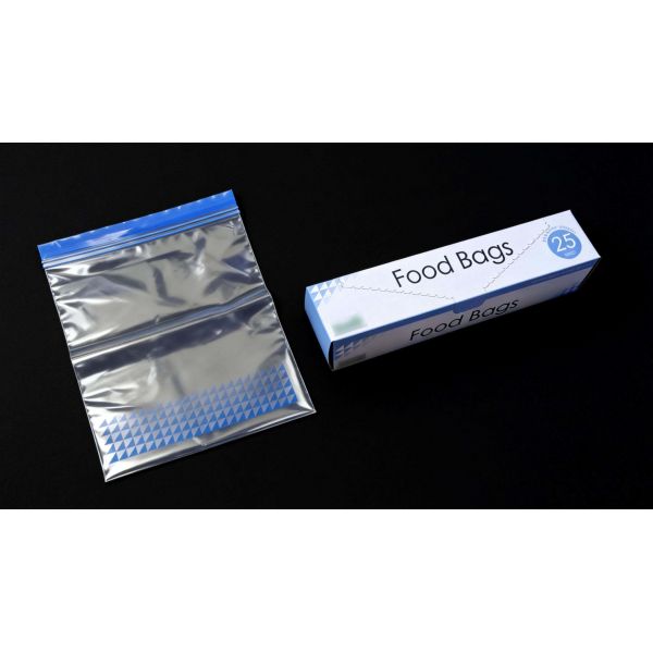 PE Food Grade Biodegradable Double Zip Lock Custom Printed Large Plastic Ziplock For Fruits and VegetablesStorage Waterproof
