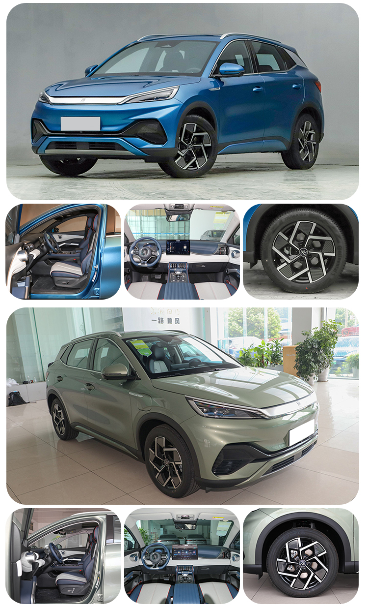Electric Vehicles Made In EV360 EV 535 BYD Yuan Plus 2023 510km Flagship Version 150 KW Single-speed Transmission