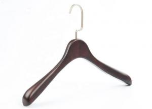 China New Luxury Wooden Jeans Hanger For Brand Garment on sale