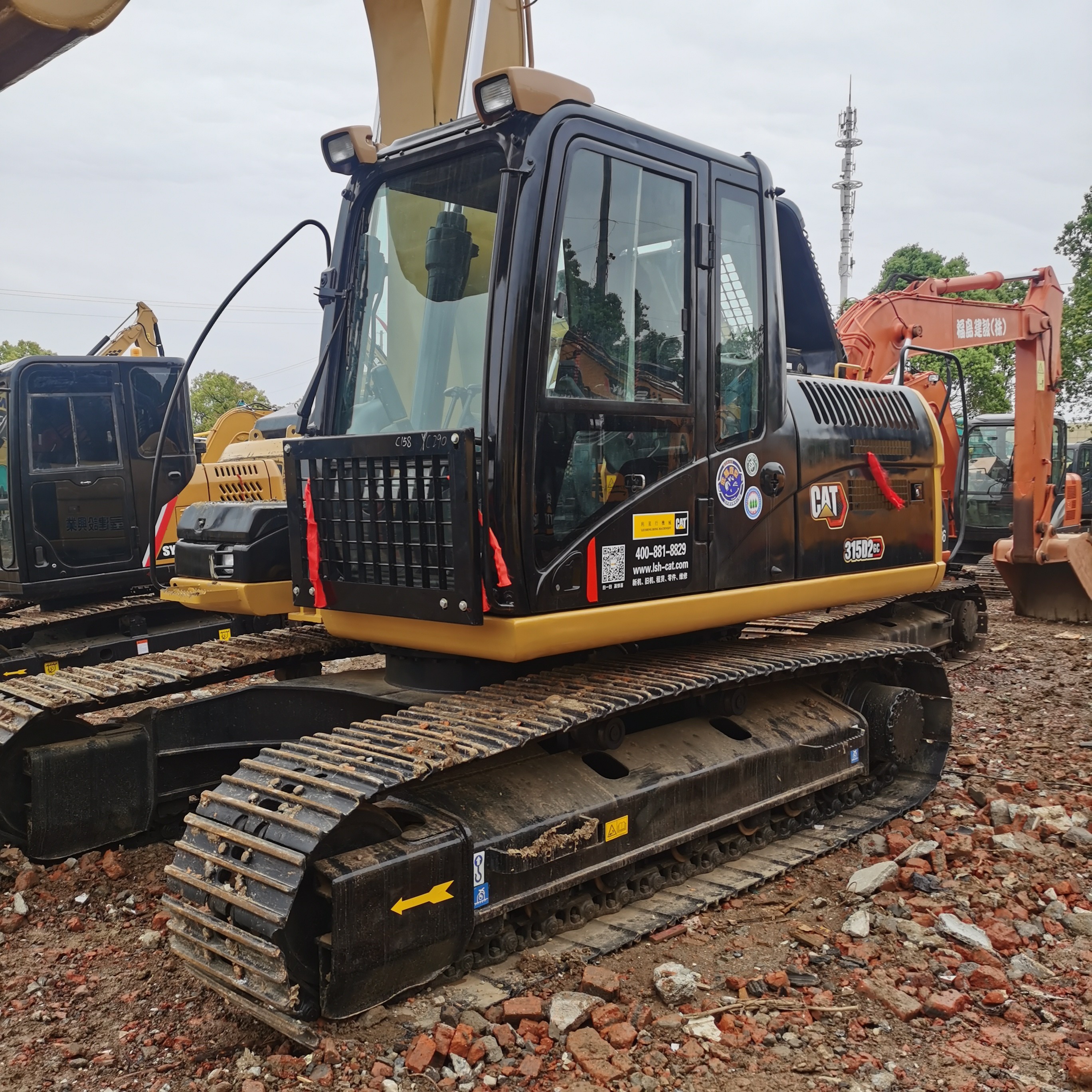 Used Excavator Original Caterpillar 315D Secondhand 15ton Crawler Digger