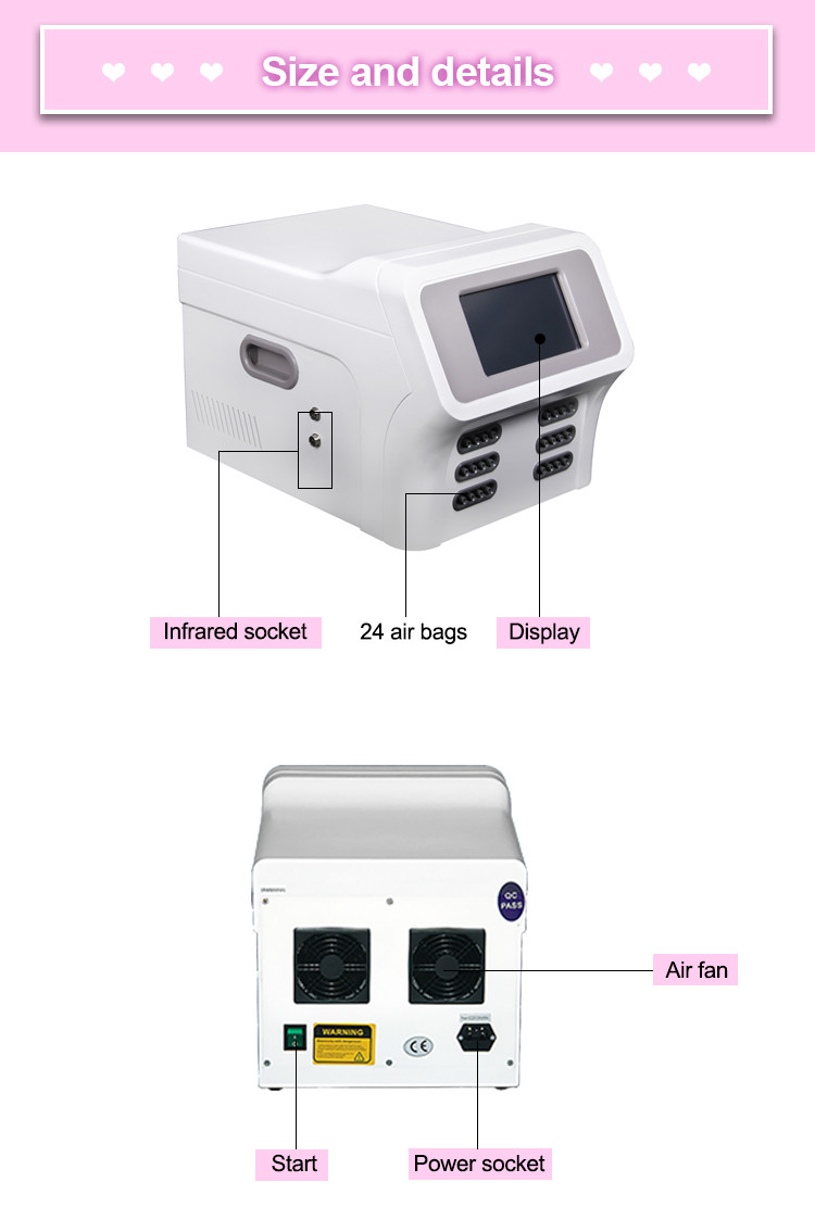 4 Modes Lymphatic Frequency Detox Device For Eye Massager / Body Slimming