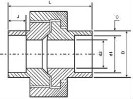 socket weld union