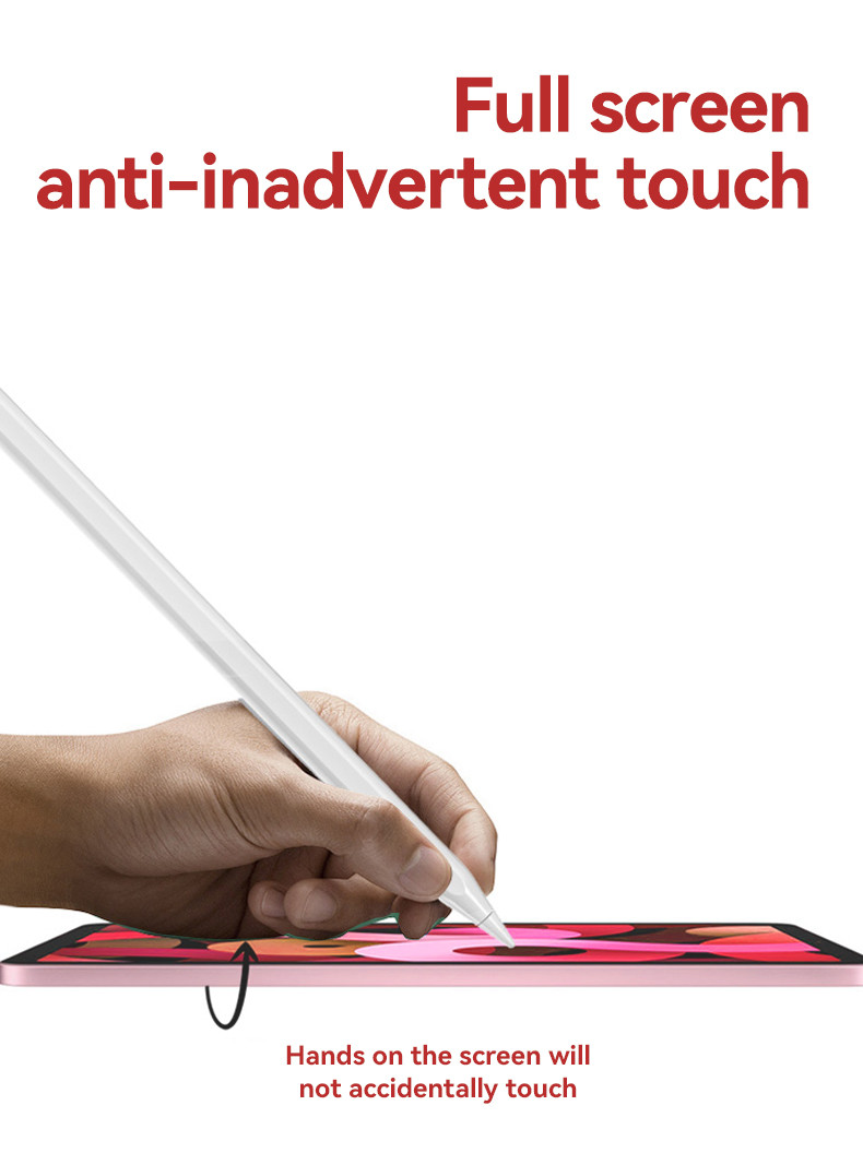 Rechargeable Active Stylus Pencil 1.5 Hours Charging Time Compatible With Ipad