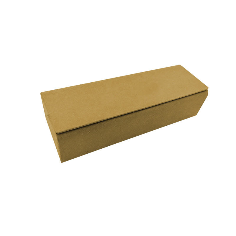 Handmade Rectangular Recycle Kraft Paper Hard Eyeglass Case Eyewear Case Box