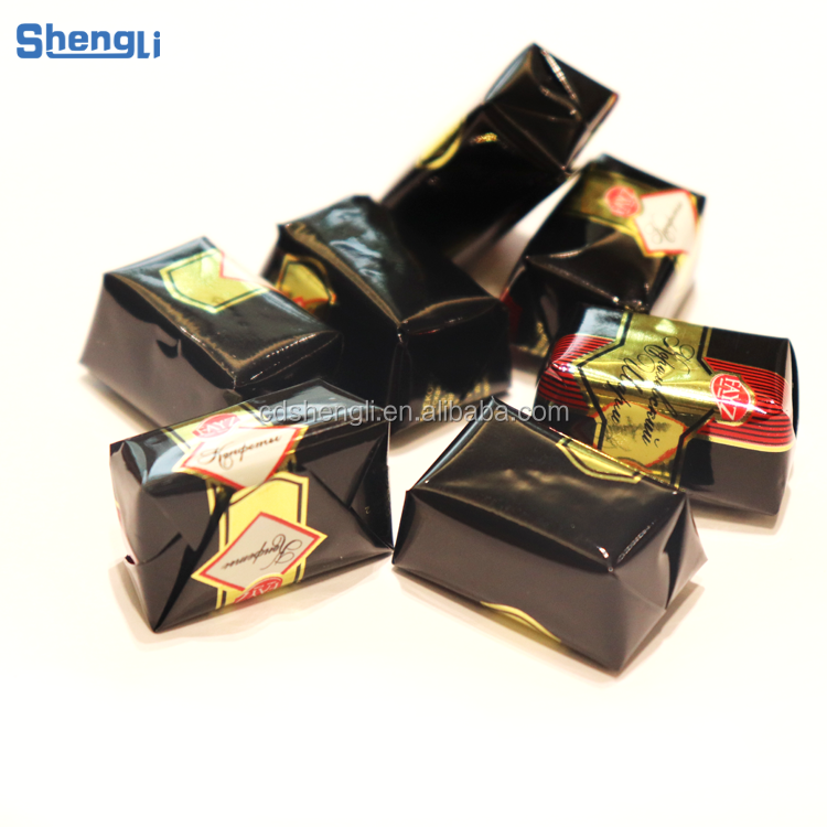 Automatic Chocolate Fold And Aluminum Foil Wrapping Machine 280ppm Speed 380V 50Hz
