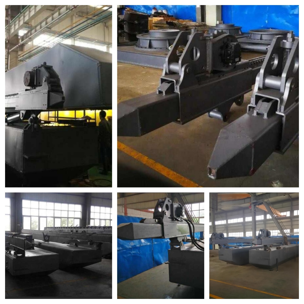Amphibious Excavator Undercarriage Floating Pontoon for CAT 330 Swamp Operations