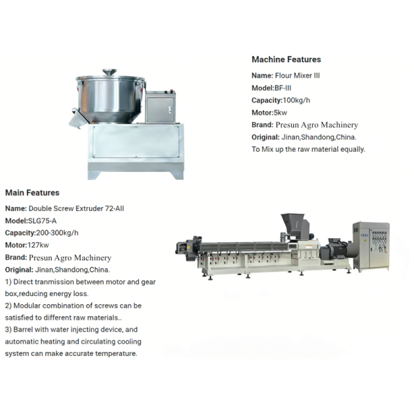 Nutritional Rice Processing Equipment 100kg Per Hour Nutritional Rice Processing Machine For Sale