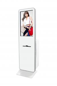 China Photo Printing Touch Screen Internet Kiosk With A4 Printer Metal Keyboard on sale