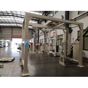 Easy Operation Auto Pallet Wrapper / Rotary Automatic Stretch Wrap Machine