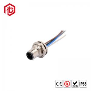 Quality CUSTOM M5 M8 M12 M16 M23 CONNECTORS 2 3 4 5 6 8 12 17 PIN MALE FEMALE IP67 IP68 PCB WIRE WATERPROOF CONNECTOR for sale