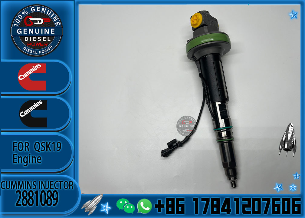 Generator Engine Parts Cummins QSK19-G QSK38-G QSK50-G Fuel Injector Kit 2882129 2881088
