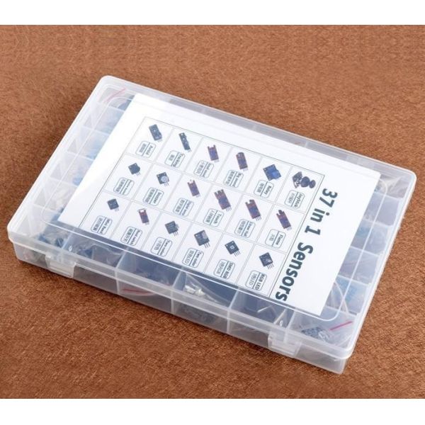 37-in-1 Sensor Kit 37-Piece Sensor Set 45-in-1 Sensor Kit Compatible with Arduino