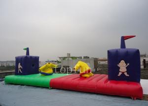 China Customized Inflatable Sumo Wrestler Costume , Adults / Kids Entertainment Sport Games on sale