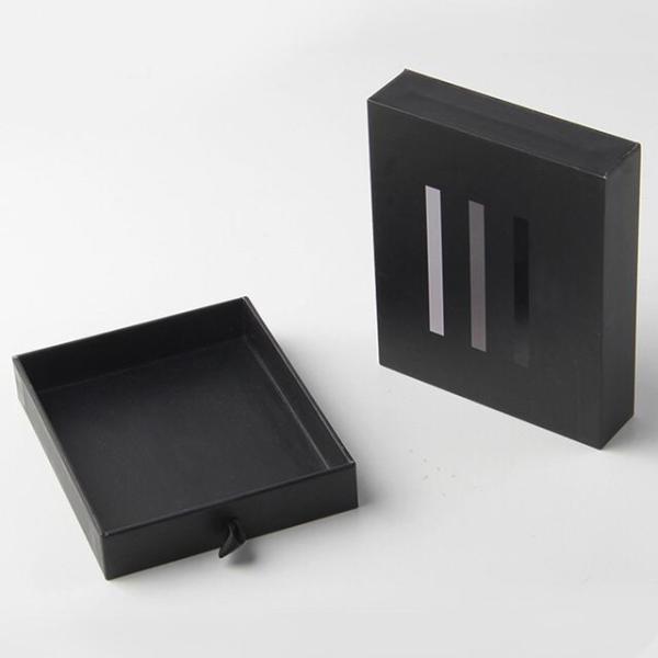 Luxury Custom Printed Logo Cardboard Paper Rigid Pull Out Sleeve Drawer Box Gift Packaging
