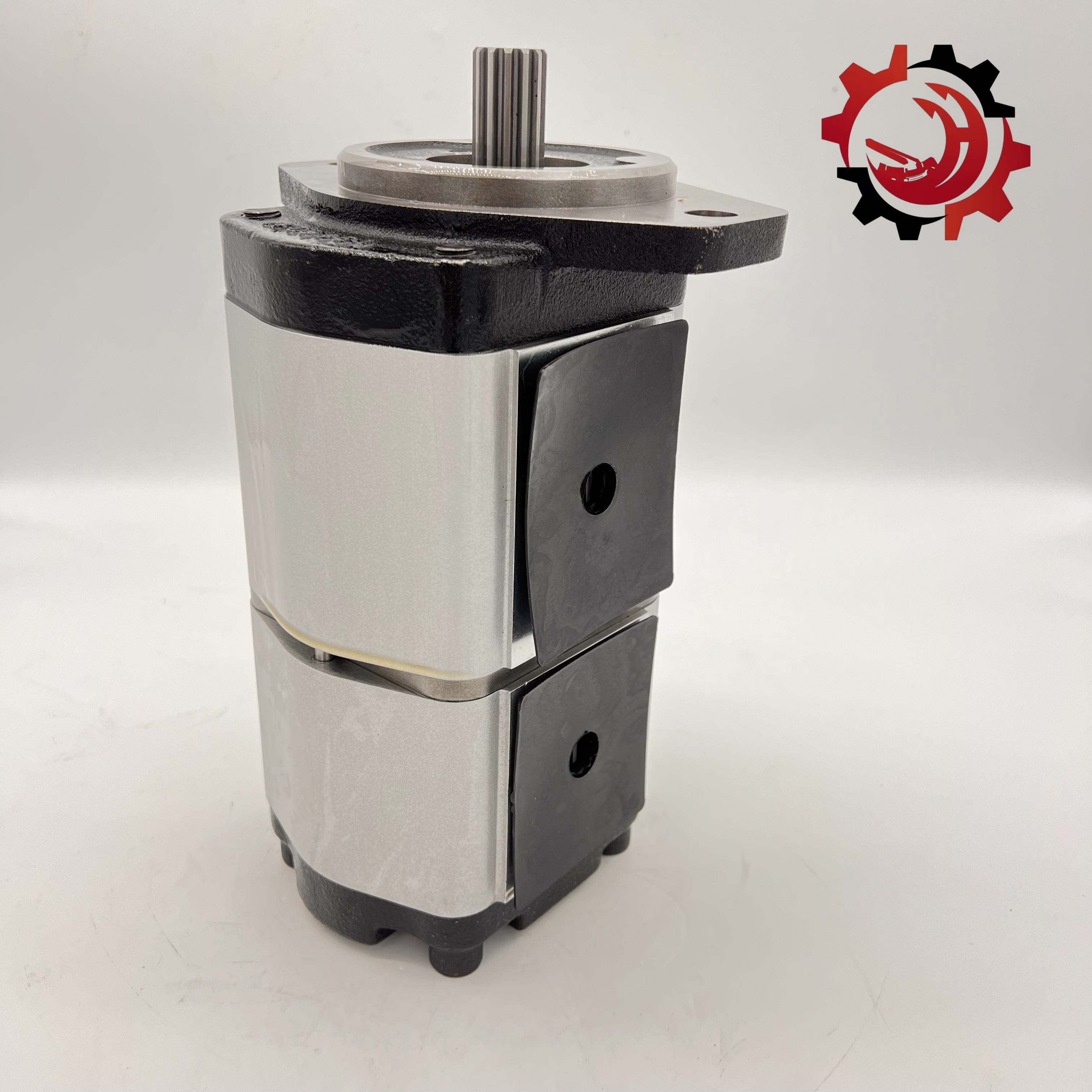 CBFB4-F2516K1-1Y Gear Oil Pump Hydraulic Pump Aluminum Body Gear Pump With Valve Options For Concrete Pump Truck Parts