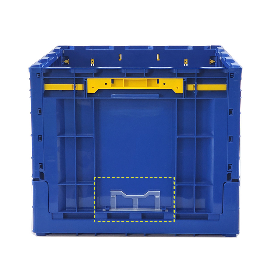 Foldable Crate Logistics Warehousing Storage Collapsible Container Stackable Moving Box