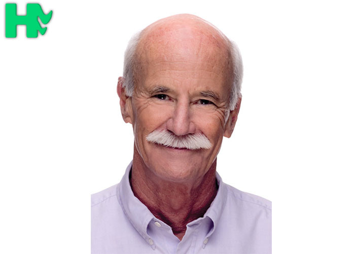 Classic style Sythetic Hair Wigs Short For Old Men No Tangle No shed